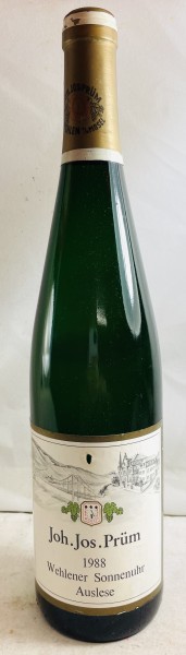 Joh. Jos. Prüm Wehlener Sonnenuhr Riesling Auslese Goldkapsel