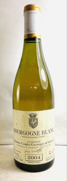 Bourgogne Blanc, Domaine Comte Georges Vogüé