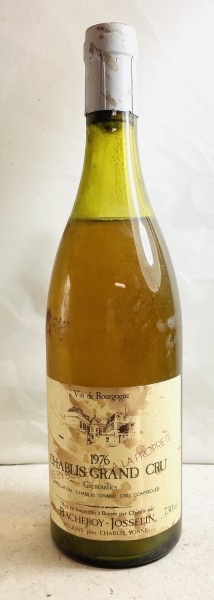 Chablis Grenouilles Grand Cru, Bacheroy-Josselin