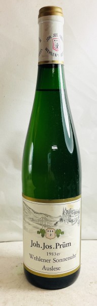 Joh. Jos. Prüm Wehlener Sonnenuhr Riesling Auslese