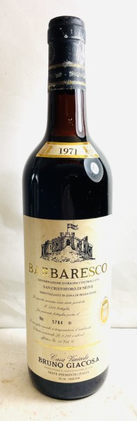 Barbaresco San Christoforo, Bruno Giacosa